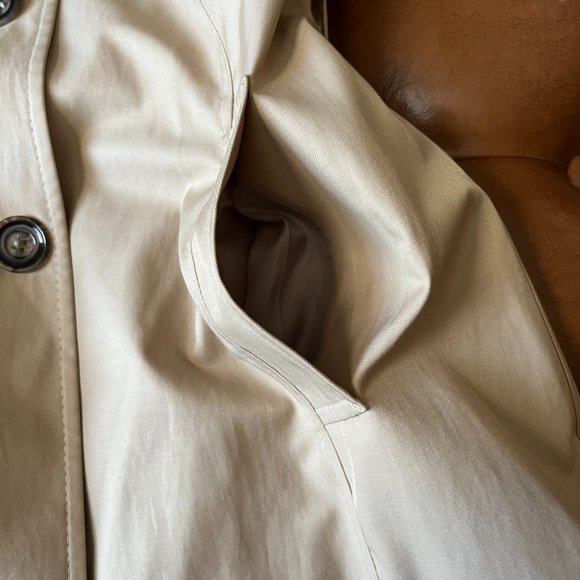 EUC! VIA SPIGA Trench/Rain Coat PP - Picture 6 of 16